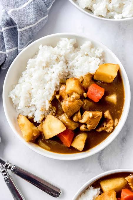 Japanese Chicken Curry Rice